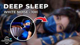 White Noise for Deep Sleep (10 Hours) | Calm Presence for Lonely Nights – Kitana