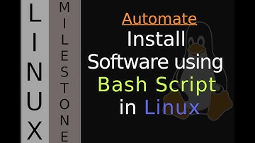 Automate  - Install Software using Bash Script in Linux