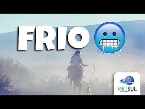 29/05/2021 - Nova massa de ar frio trará madrugadas geladas | METSUL