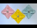 Easy paper envelope  origami tutorial diy by colormania