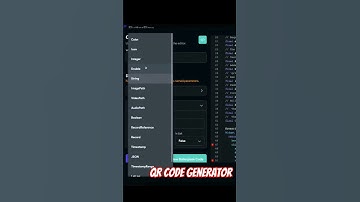 FLUTTERFLOW - QR CODE GENERATOR #flutterflow #shorts #qrcode
