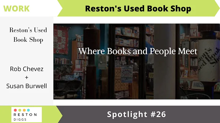 Spotlight #26:  Reston's Used Book Shop with Susan...