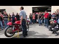 Starting an old mv agusta  awesome sound 