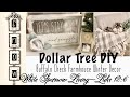 3 DIY DOLLAR TREE BUFFALO CHECK FARMHOUSE WINTER DECOR