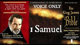 9 I - 1 Samuel { Scourby AUDIO BIBLE KJV }  