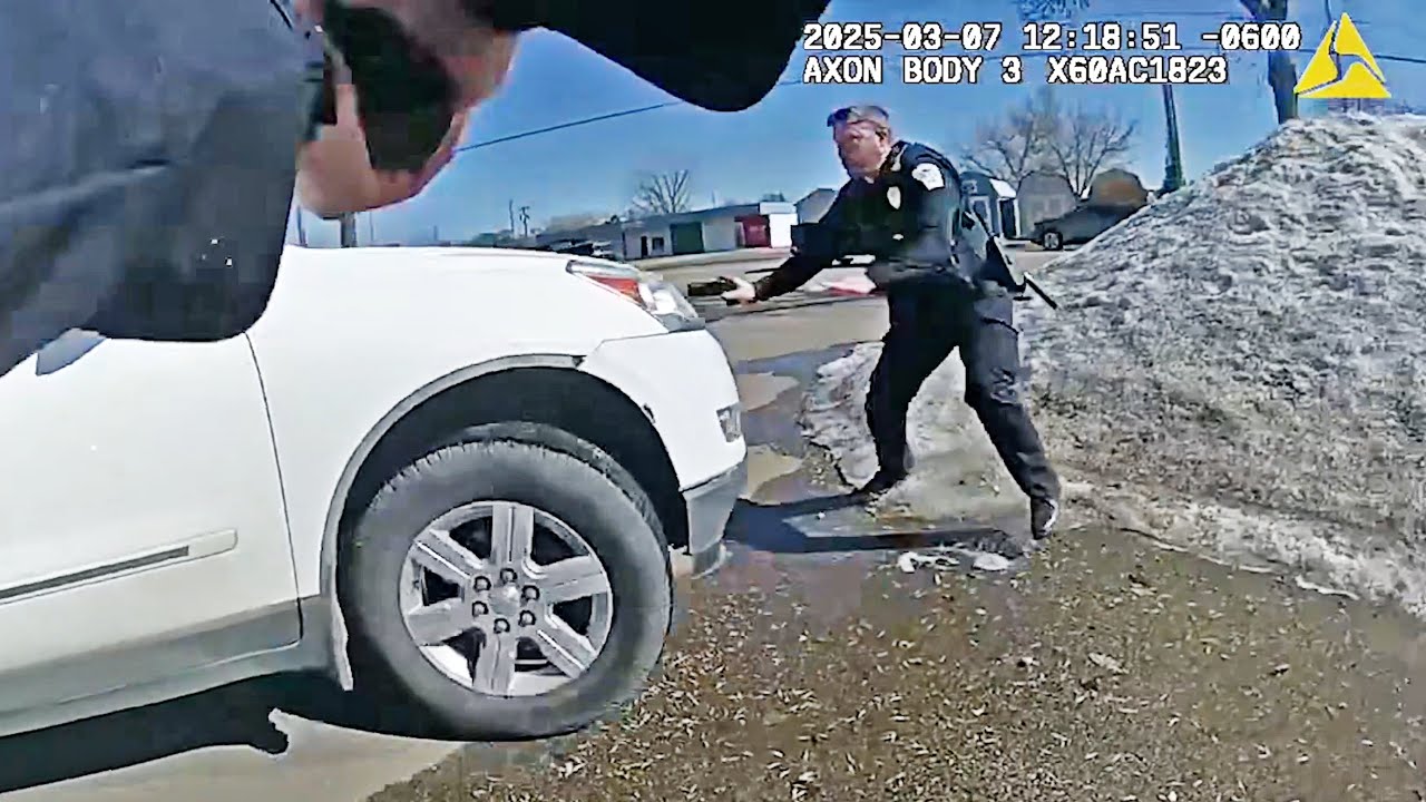 Bismarck Officer Shoots Fleeing Woman Who Hit Cop with SUV - YouTube