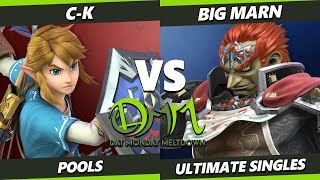 DAT MM 315 - C-K (Link) Vs. BIG:MARN (Ganondorf) Smash Ultimate - SSBU