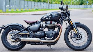 😎 Triumph Bonneville Bobber TFC - Шикарный Заводской Кастом 👏!