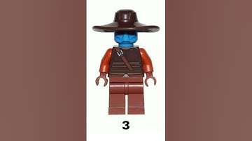 Every LEGO Cad Bane Minifigure Ranked #Shorts