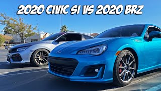 2020 Civic Si vs 2020 BRZ | Bouquet Canyon Cruise