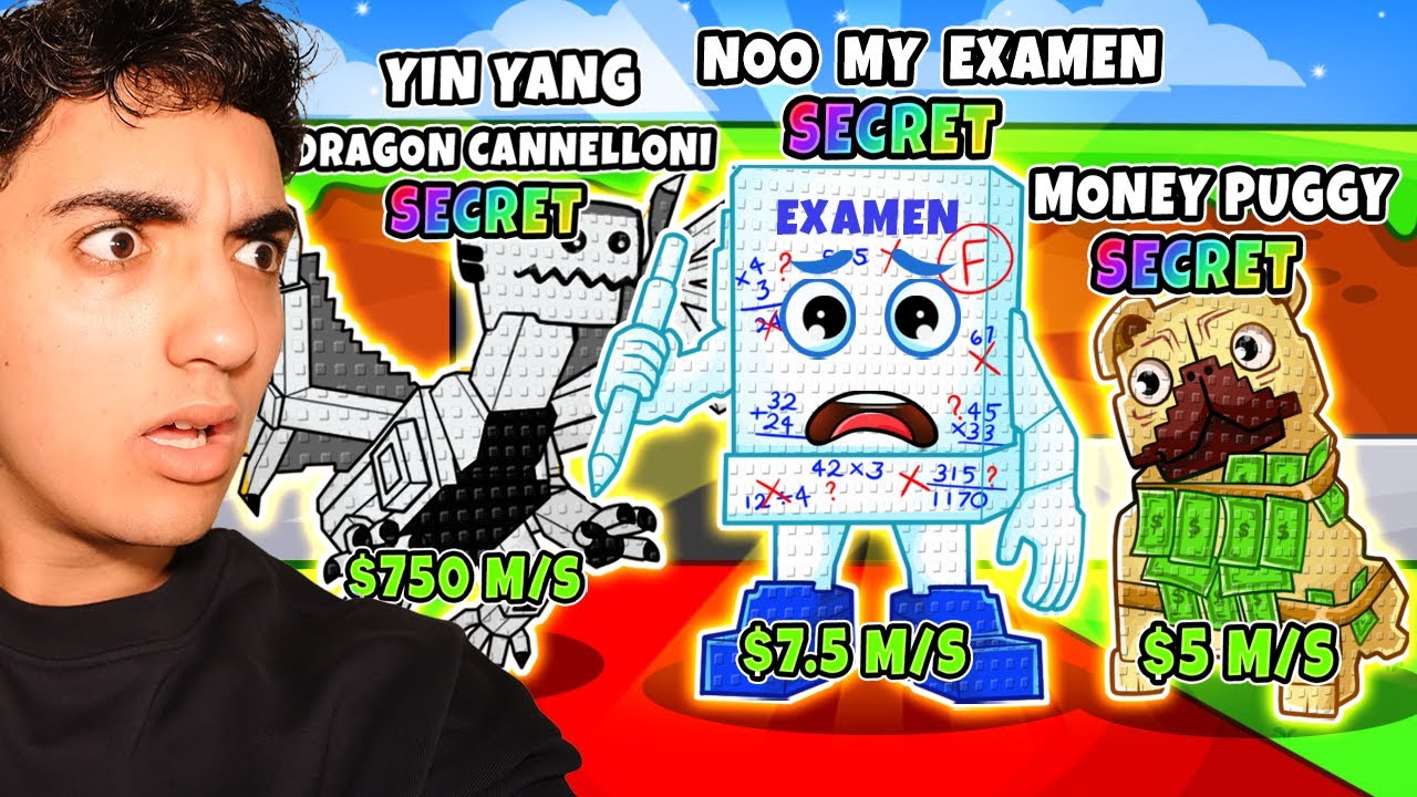 I STOLE THE 8 NEWEST BRAINROTS! (Roblox)