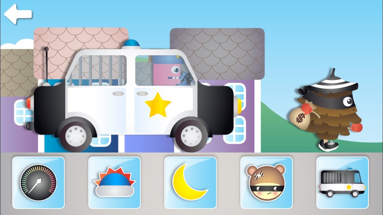 POLİS ARABASI OYUNU OYNUYORUZ - YouTube