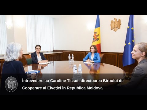 Întrevedere cu Caroline Tissot, directoarea Biroului de Cooperare al Elveției în Republica Moldova