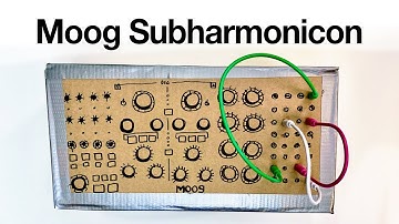 Moog Subharmonicon - "unboxing" and first thoughts