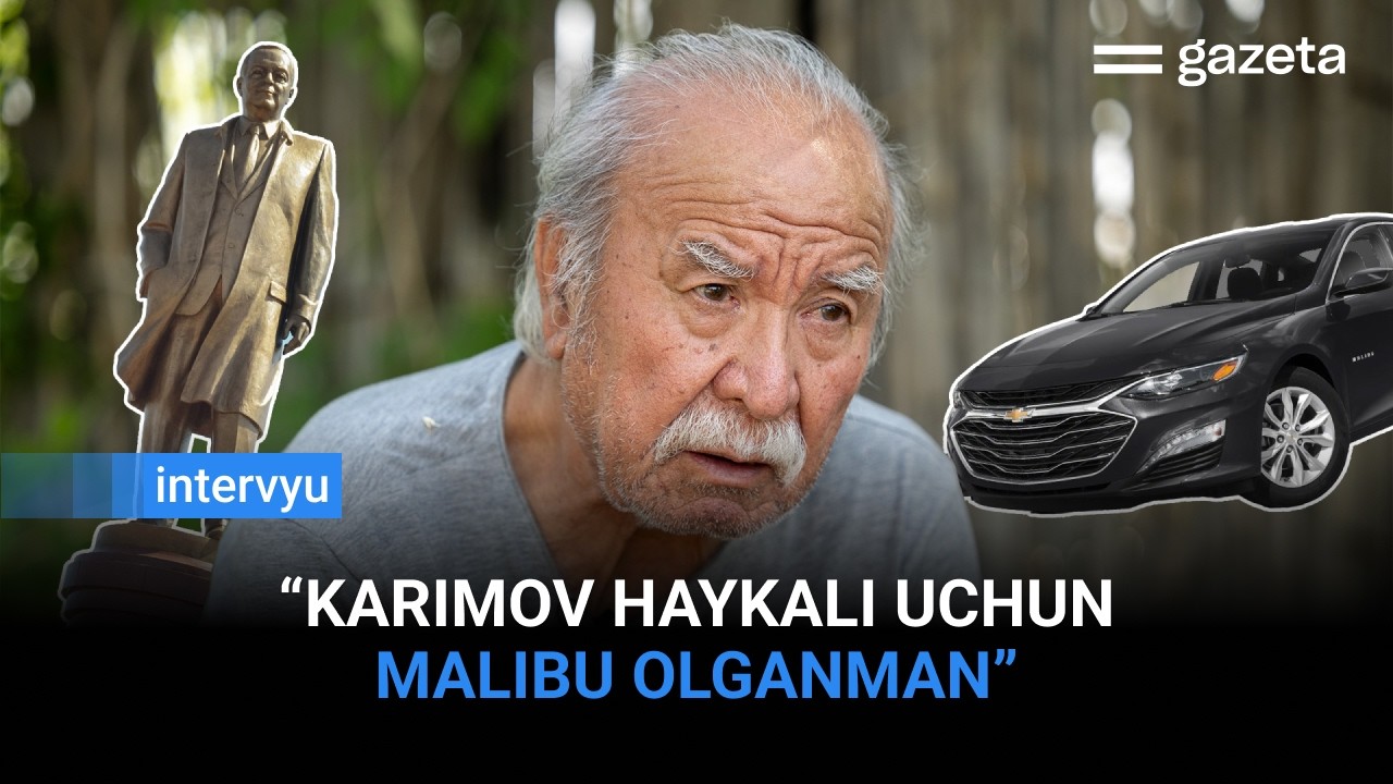 Amir Temur va Islom Karimov haykallarini yasagan ijodkor — Ilhom Jabborov | GAZETA
