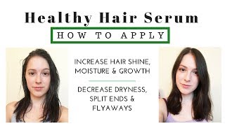 How to Effectively Apply Hair Serums