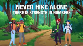 Hikers and Hiking Safety by Arrive Alive 2,458 views 3 years ago 1 minute, 38 seconds
