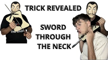 CRAZY MAGIC TRICK REVEALED | SWORD THROUGH NECK #magic #tricks #viralvideo #trending #foryou