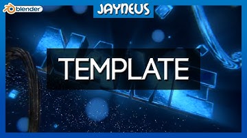 [BLENDER TEMPLATE] FREE Blue Intro #23 | By Jayneus