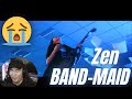 Asian drummer gets EMOtional to ZEN - Band-maid (Japan)
