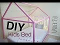 DIY WOOD BED FRAME *Under $50*