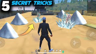 TOP 5 SECRET TRICKS IN FREE FIRE / SNOWBALL ENTER TRICKS | NEW TIPS AND TRICKS - GARENA FREE FIRE