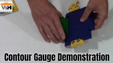 Transfer Shape Outlines To Your Project With The QEP Contour Gauge For Cutouts