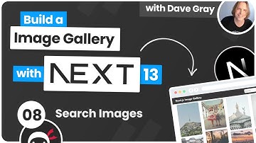 Build an Image Gallery with Next.js 13 #8 - Search Images