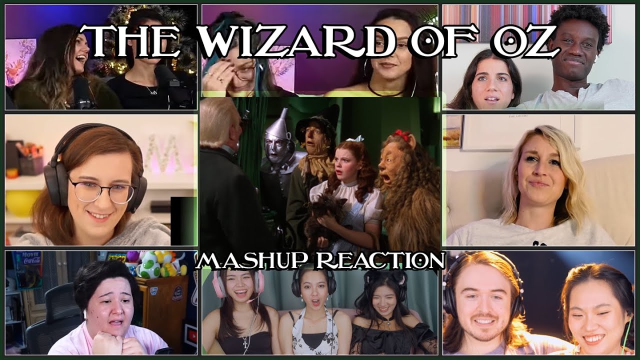The Wizard of Oz MASHUP REACTION | YOUTUBE VERSION - YouTube