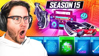 THE NEW CAR IS ACTUALLY...GOOD? NEW SEASON 15 SHOWCASE! (New MAP, Rocket Pass, Rewards   MORE)
