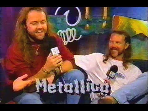 Metallica - MTV Interview w/ James & Lars at Woodstock '94 [TV Broadcast]