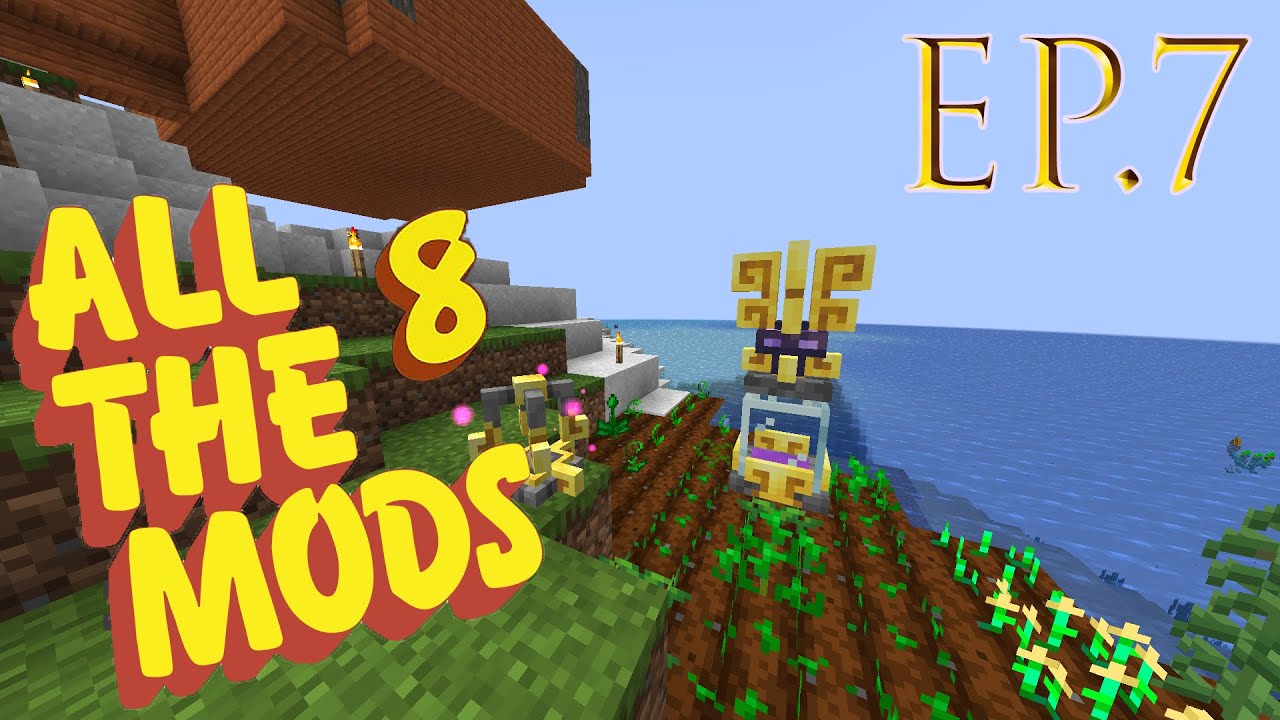 ATM 8 Minecraft All The Mods 8 ep.7 starting with