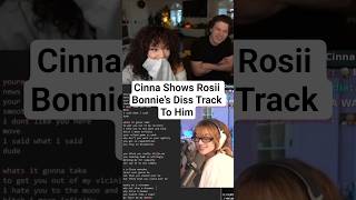 Cinna Shows Rosii Bonnies Diss Track To Him