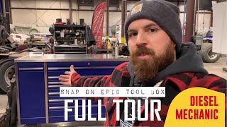 Snap On Epiq Series Toolbox Tour (Diesel Mechanic)