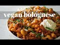 DELICIOUS LENTIL BOLOGNESE [VEGANMAS #4] | PLANTIFULLY BASED