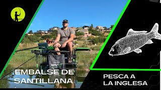 Pesca en el embalse de Santillana de Madrid a la inglesa
