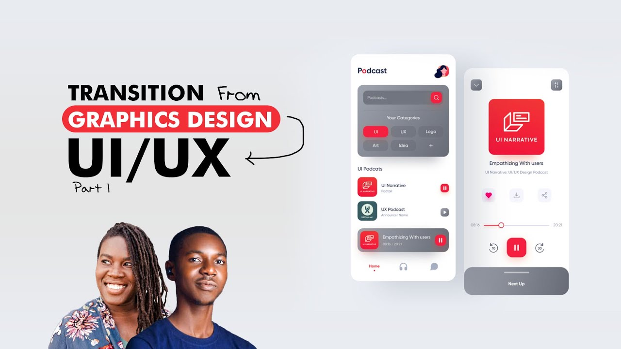 How To Transition From Graphics Design To UI/UX // Prt 1 - YouTube