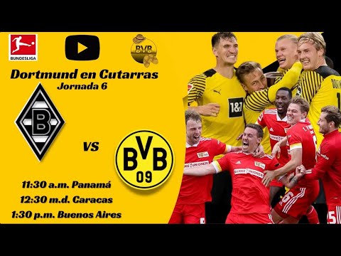 Borussia Mönchengladbach VS FC Borussia Dortmund - Bundesliga - Jornada 6