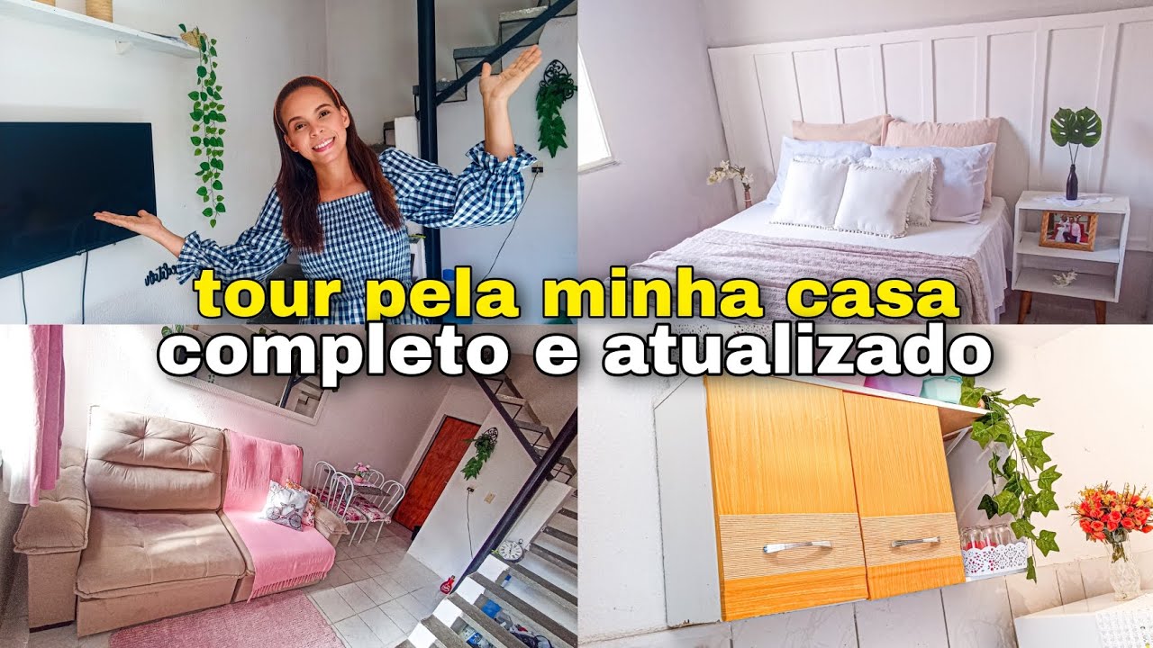 Tour pela minha casa completo e atualizado - YouTube