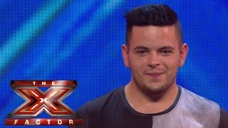 Paul Akister sings Marvin Gaye's Let's Get It On | Arena Auditions Wk 1 | The X Factor UK 2014 Resimi