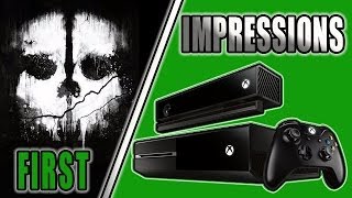 Xbox One Call of Duty Ghosts My First Impressions & Gameplay