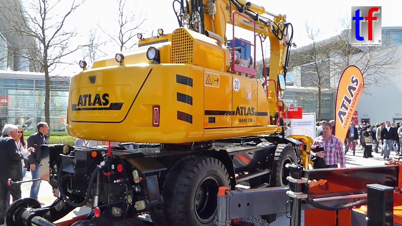 bauma 2016 ATLAS Excavators Made in Germany, 11.04.2016. YouTube