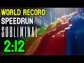 Subliminal | Memory Lane To Bounce House Level WORLD RECORD | 2:12 SPEEDRUN