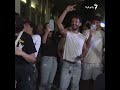 خوشحالی فلسطینی‌ها و اسرائیلی‌‌ها بعد از توافق اسرائیل و حماس برای صلح