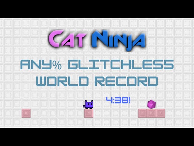 WORLD RECORD] Cat Ninja- Any% Glitchless in 4:38.817 - YouTube