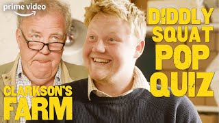 Jeremy & Kaleb Face-Off in the First Ever Diddly Squat Pop Quiz | Clarkson’s Farm | Prime Video