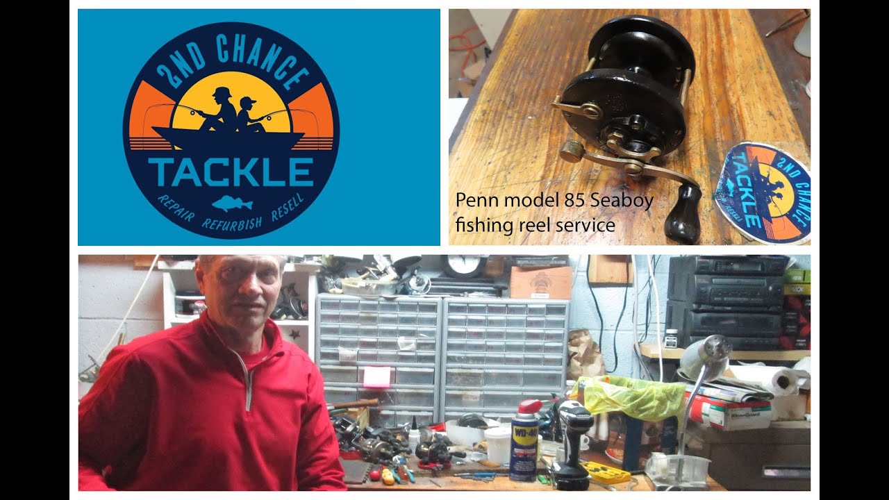 How to restore and service a Penn 85 fishing reel flea market find 