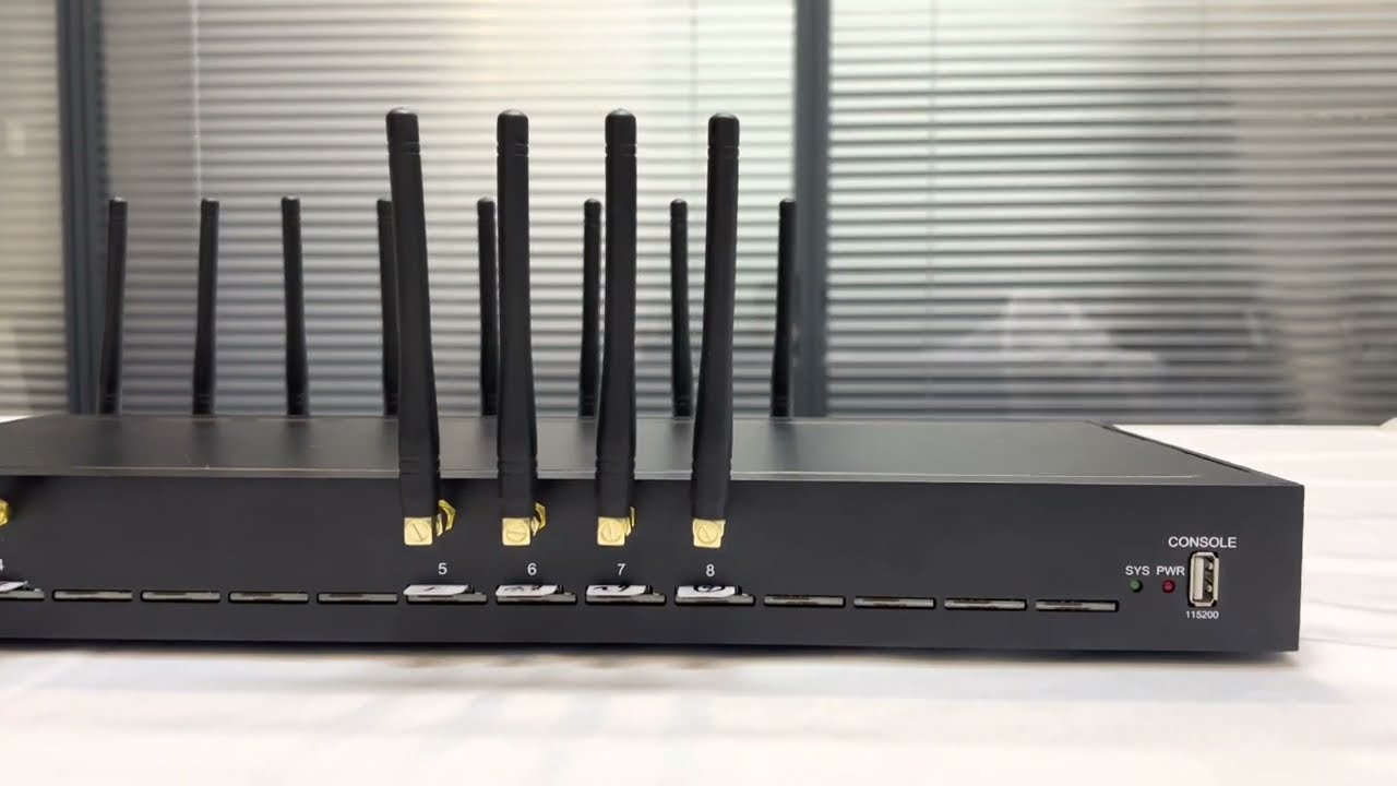 LTE 8 SIM Router 4G Multi IP Proxy Gateway Sock 5 HTTP Proxy Server Gateway Create Proxy SMS Modem