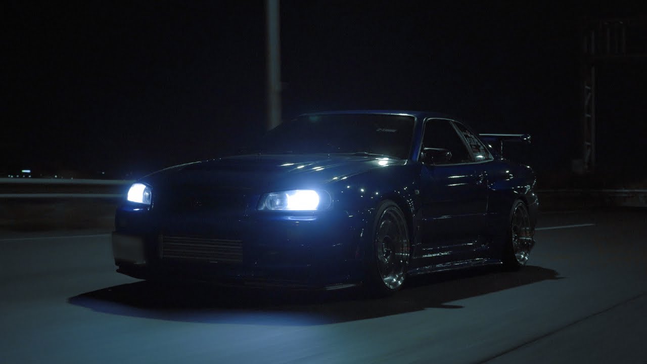 R34 Skyline Midnight Run | Intake Media [4K] - YouTube
