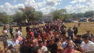 PT. 3 ⚠️Crowd grows restless as PARENTS/Police argue & what people are saying...